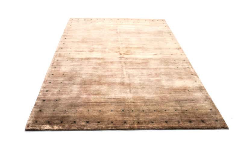 Alfombra Gabbeh - Loribaft Persa - 242 x 167 cm - marrón