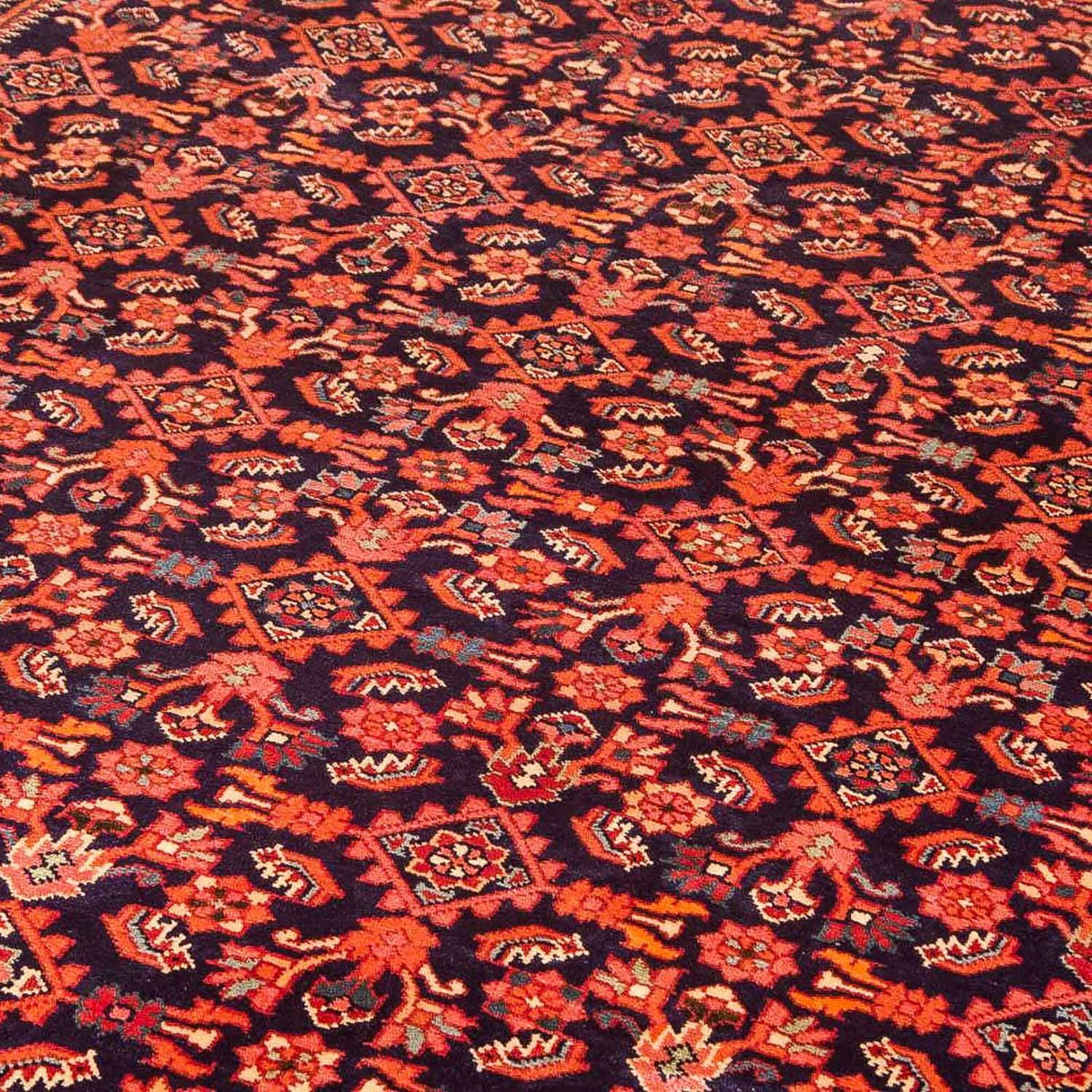 Alfombra persa - Nómada - 333 x 226 cm - azul oscuro