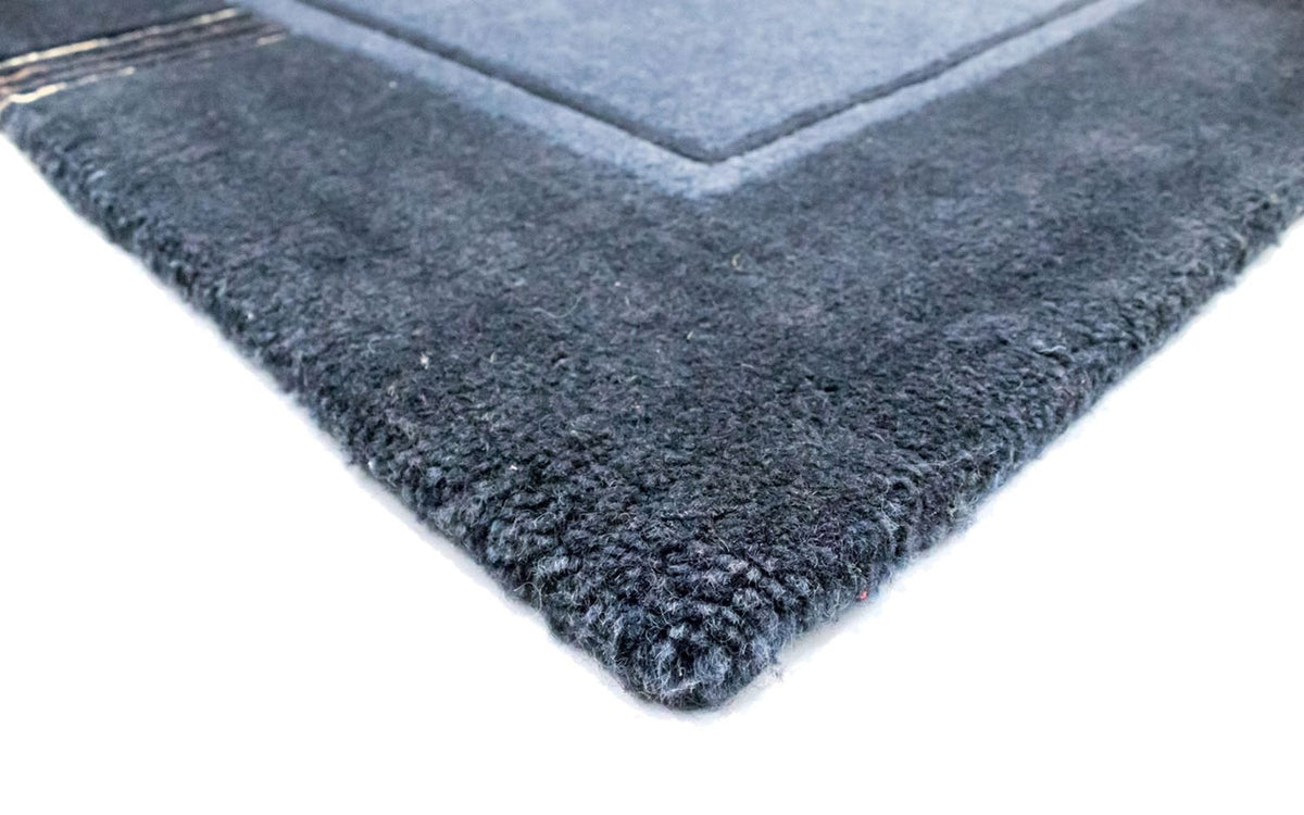 Alfombra de Nepal - 234 x 170 cm - azul claro