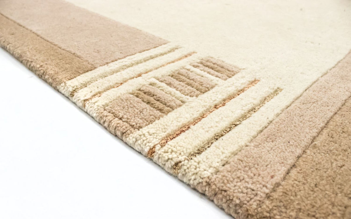 Alfombra de Nepal - 241 x 175 cm - beige
