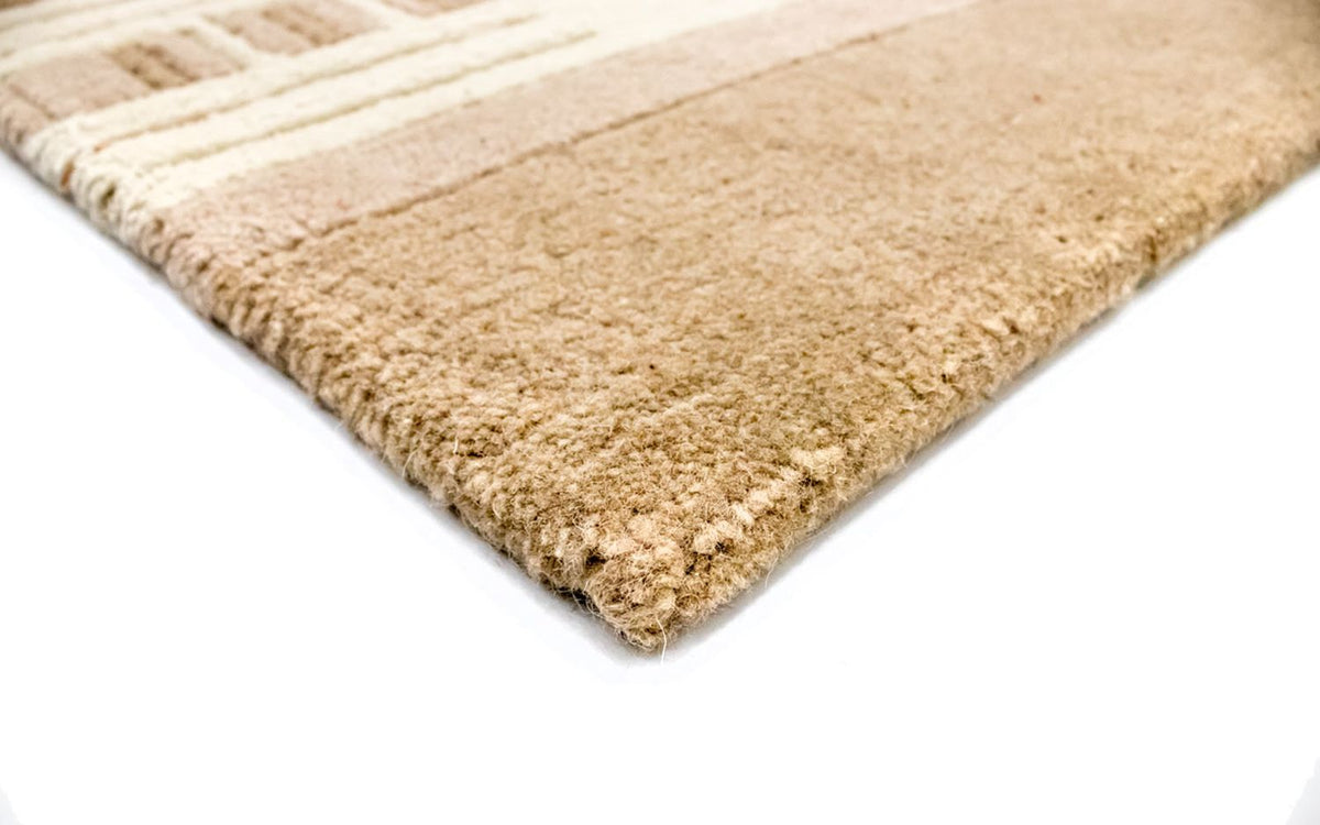 Alfombra de Nepal - 241 x 175 cm - beige