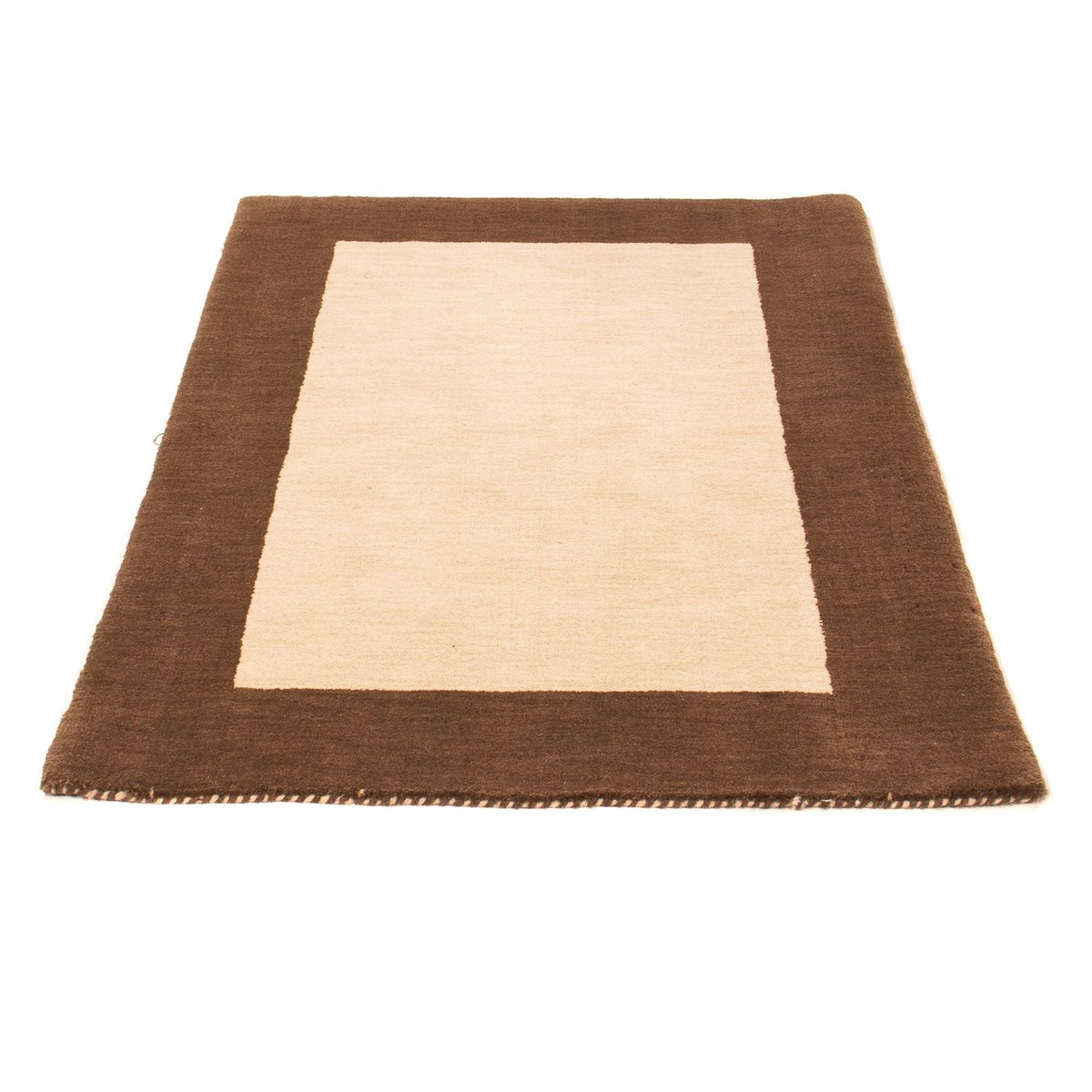 Alfombra Gabbeh - Loribaft Softy - 124 x 94 cm - beige