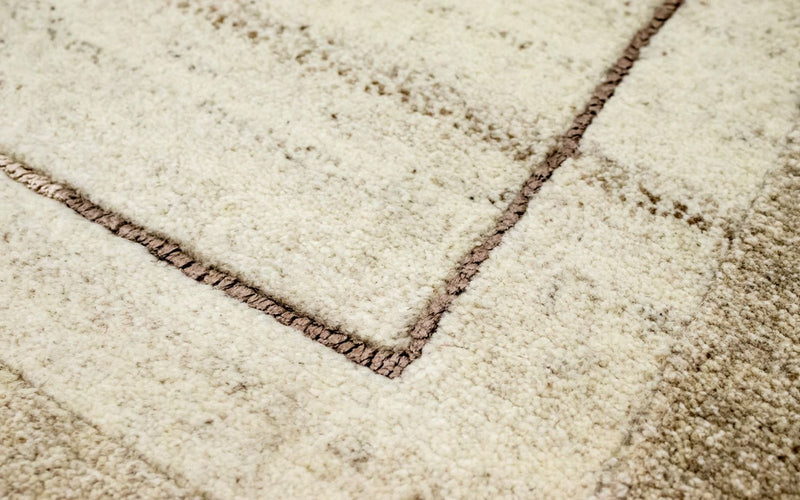 Alfombra de Nepal - 187 x 125 cm - beige