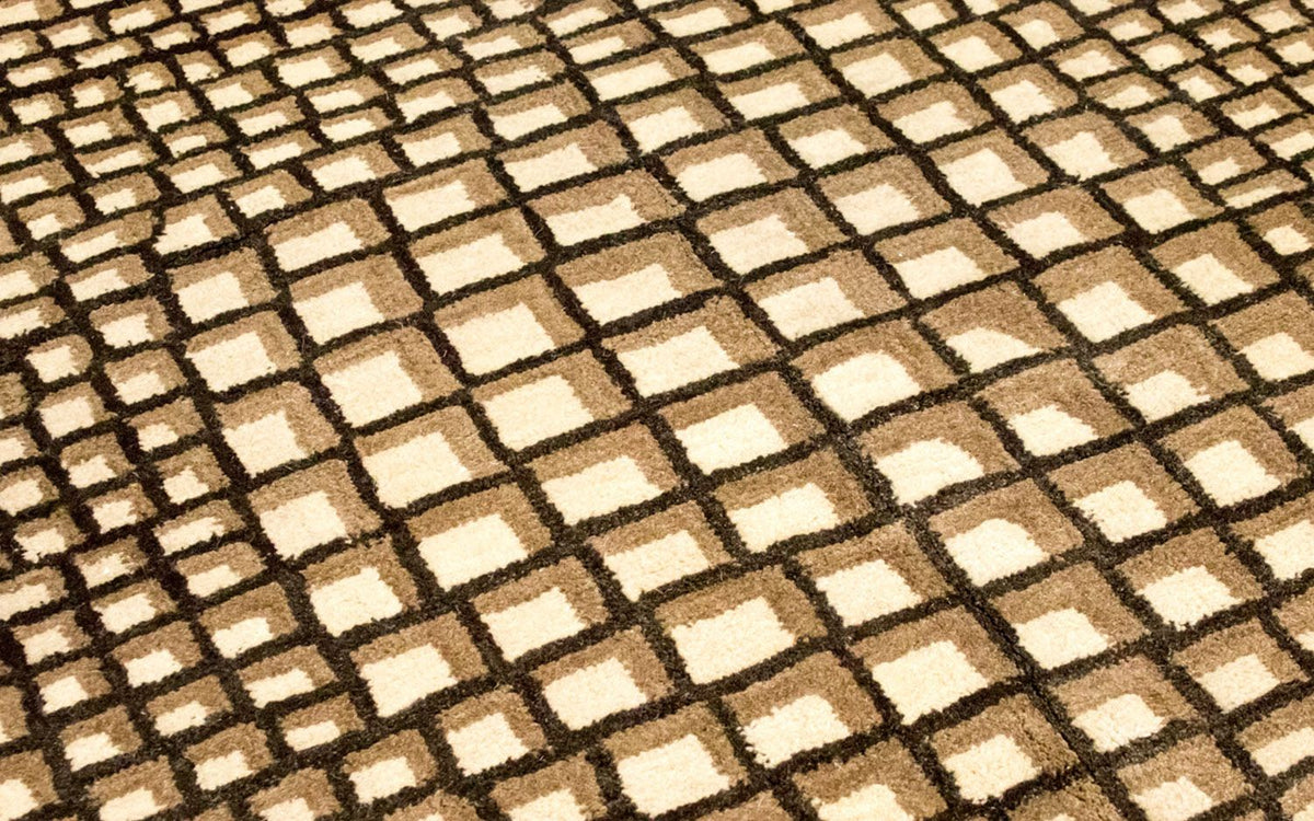 Alfombra de lana - 243 x 170 cm - multicolor