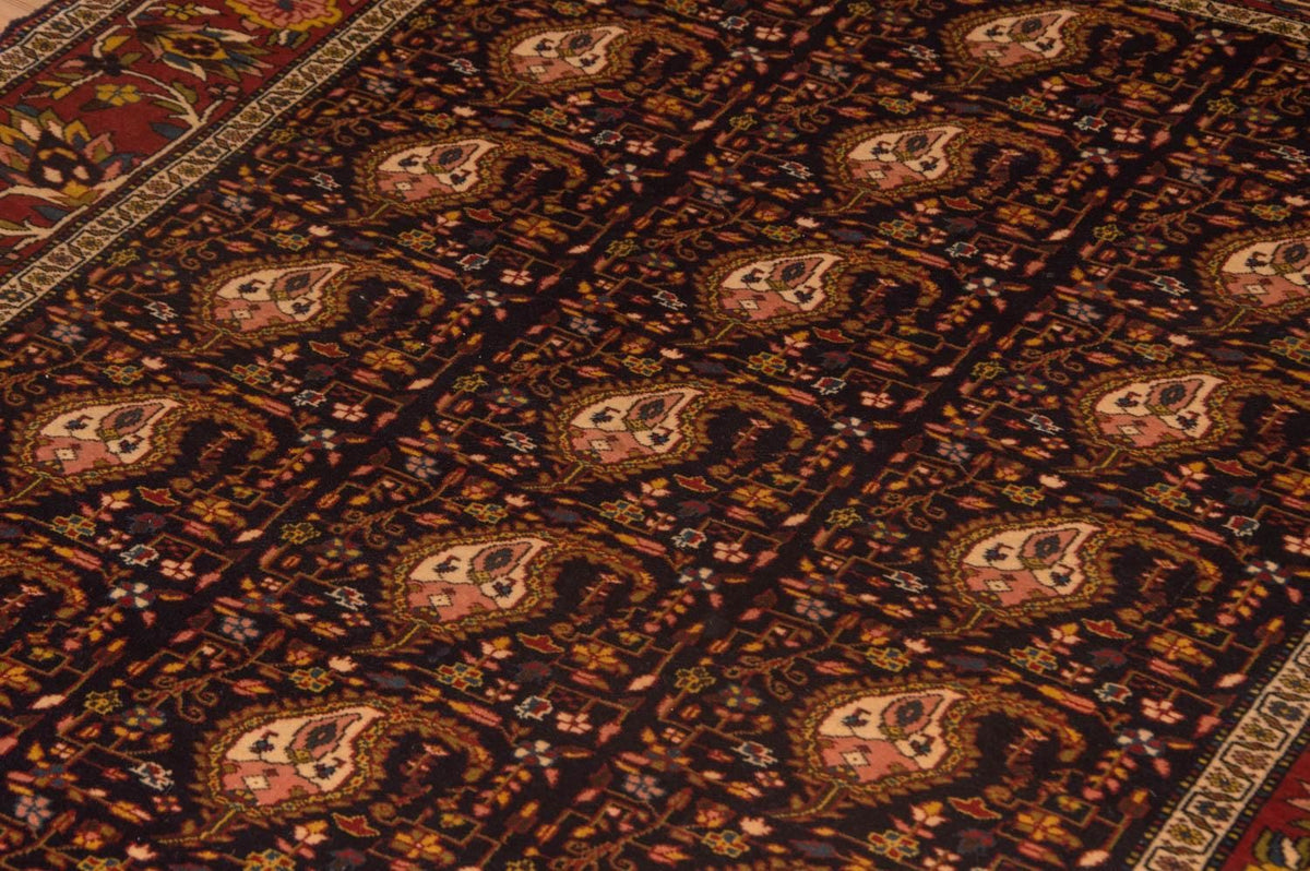 Alfombra persa - Clásica - 171 x 140 cm - azul oscuro