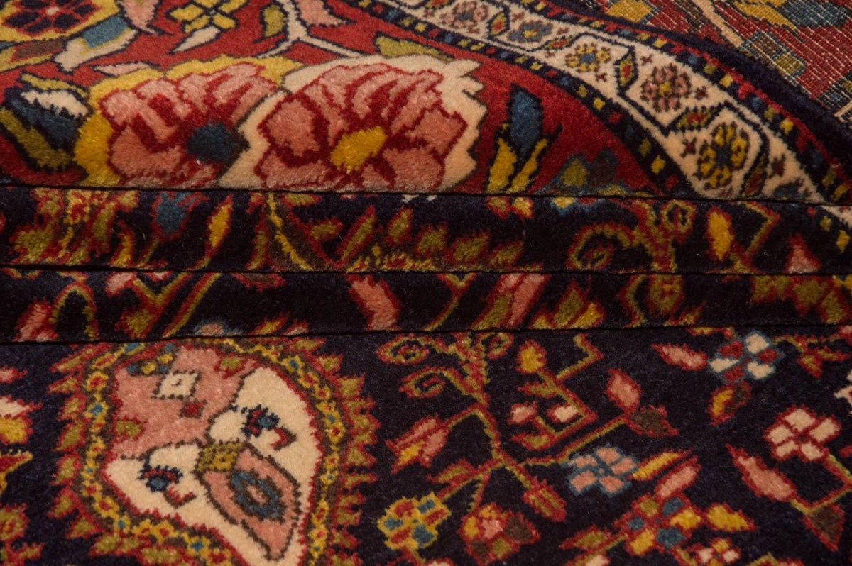 Alfombra persa - Clásica - 171 x 140 cm - azul oscuro