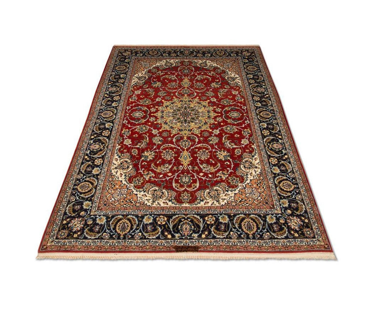 Alfombra Persa - Isfahan - Prima - 224 x 157 cm - rojo