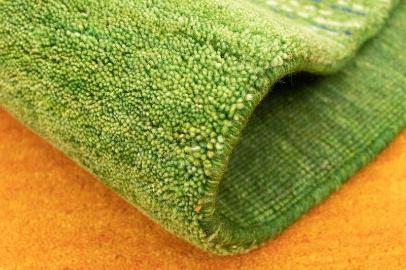 Alfombra Gabbeh - Indus - 300 x 250 cm - naranja