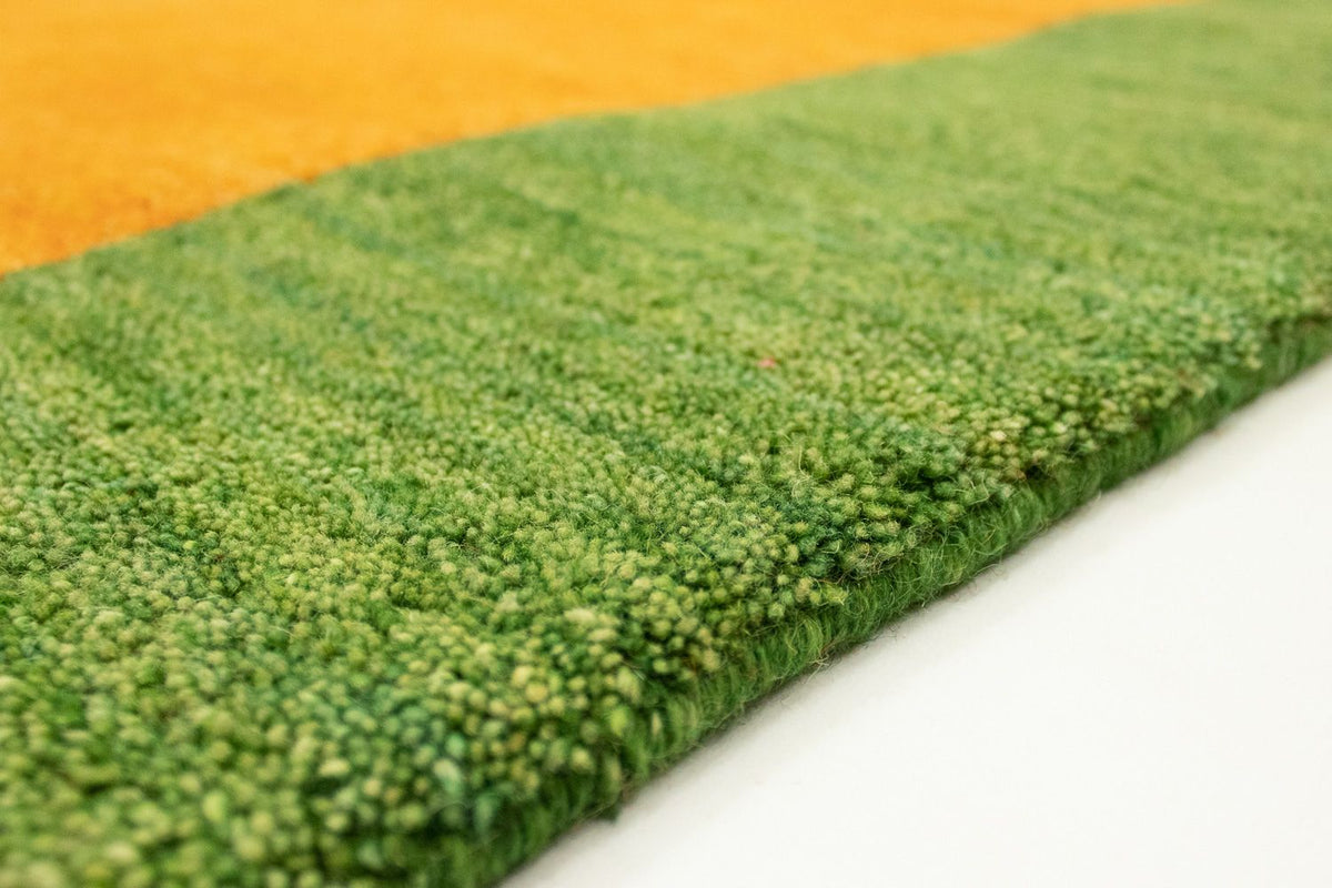 Alfombra de pasillo Alfombra Gabbeh - Softy - 200 x 80 cm - naranja