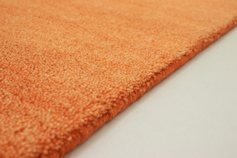 Alfombra de pasillo Alfombra Gabbeh - Indus - 200 x 80 cm - naranja