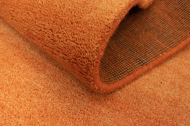 Alfombra de pasillo Alfombra Gabbeh - Indus - 200 x 80 cm - naranja