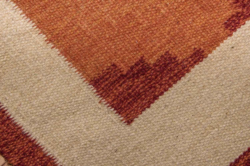Alfombra Kelim - Tendencia - 200 x 140 cm - naranja