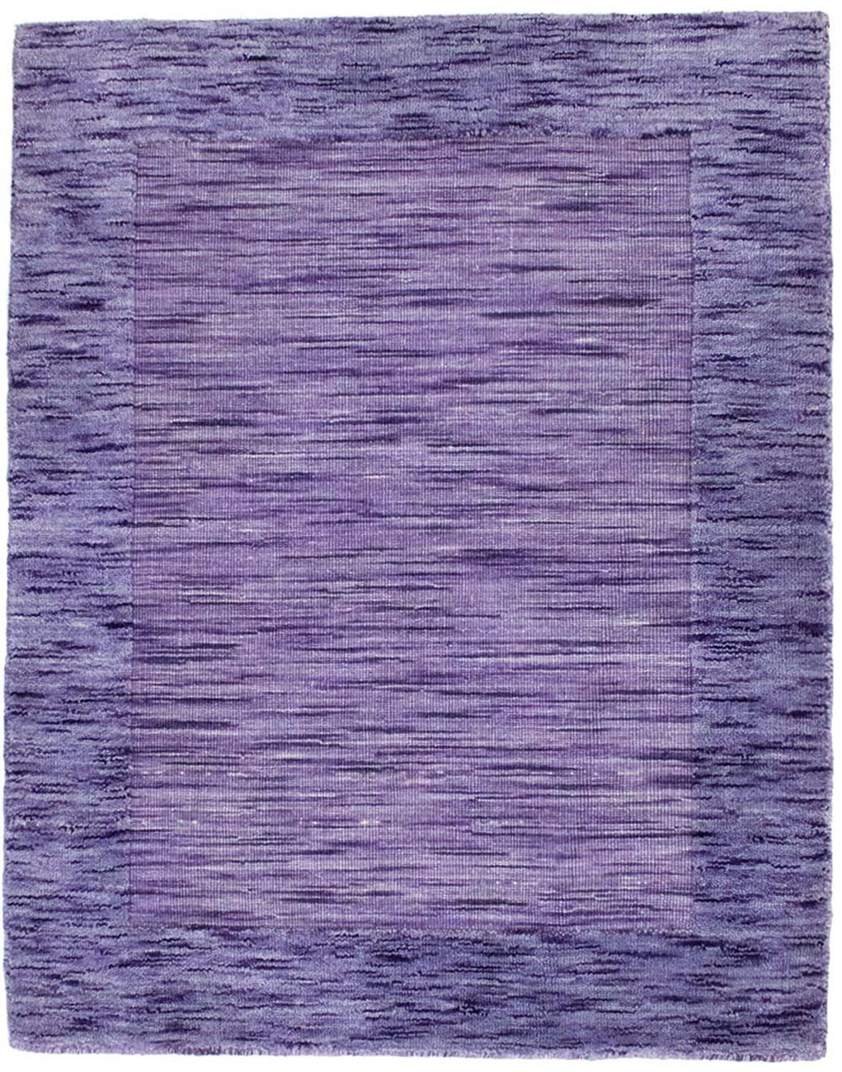 Alfombra de lana - 90 x 60 cm - púrpura