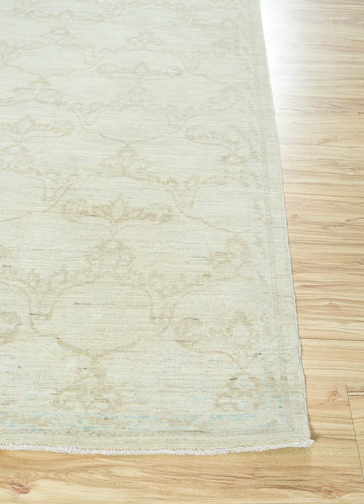 Alfombra de lana - 268 x 188 cm - crema
