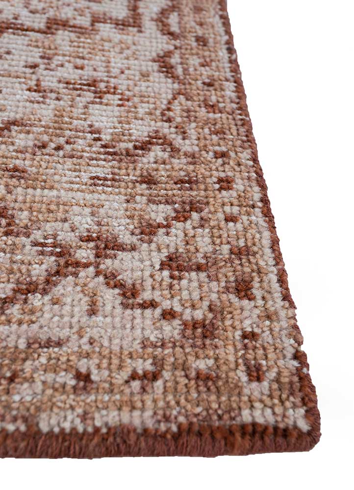 Alfombra de lana - 340 x 260 cm - naranja