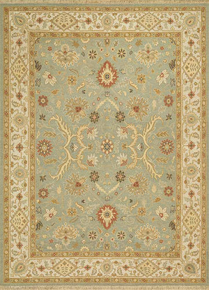Alfombra de pasillo Alfombra de lana - 270 x 90 cm - verde menta