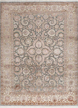 Alfombra de lana - 210 x 150 cm - beige claro
