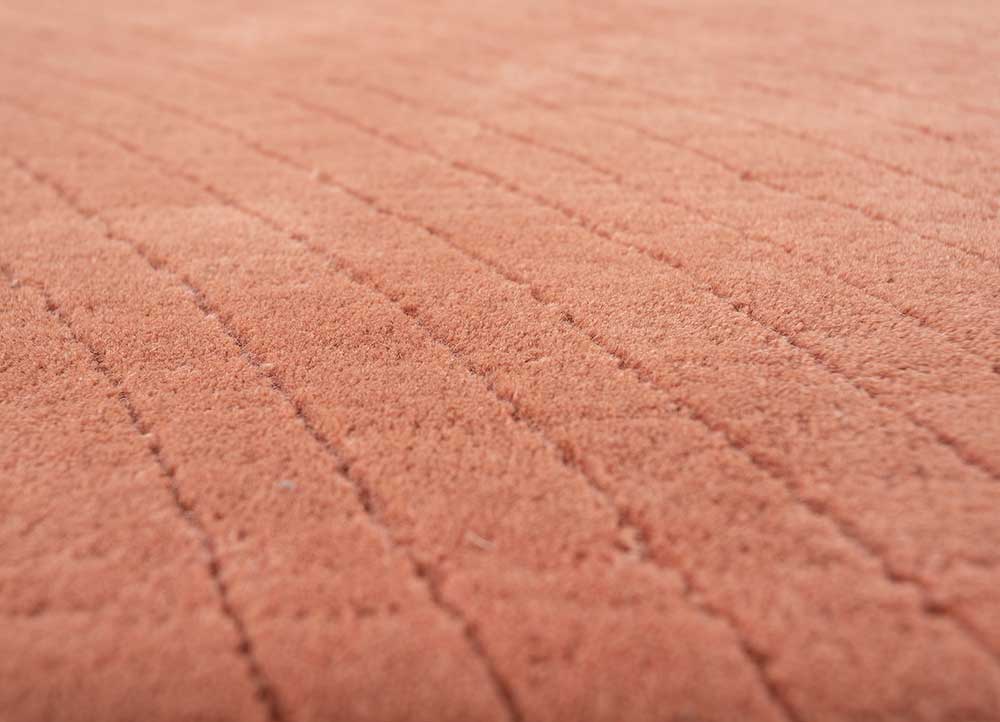 Alfombra de lana - 242 x 163 cm - naranja