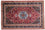 Alfombra oriental - 90 x 60 cm - rojo