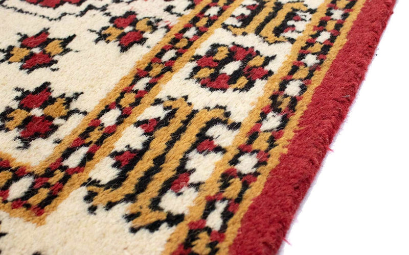 Alfombra oriental - 90 x 60 cm - rojo
