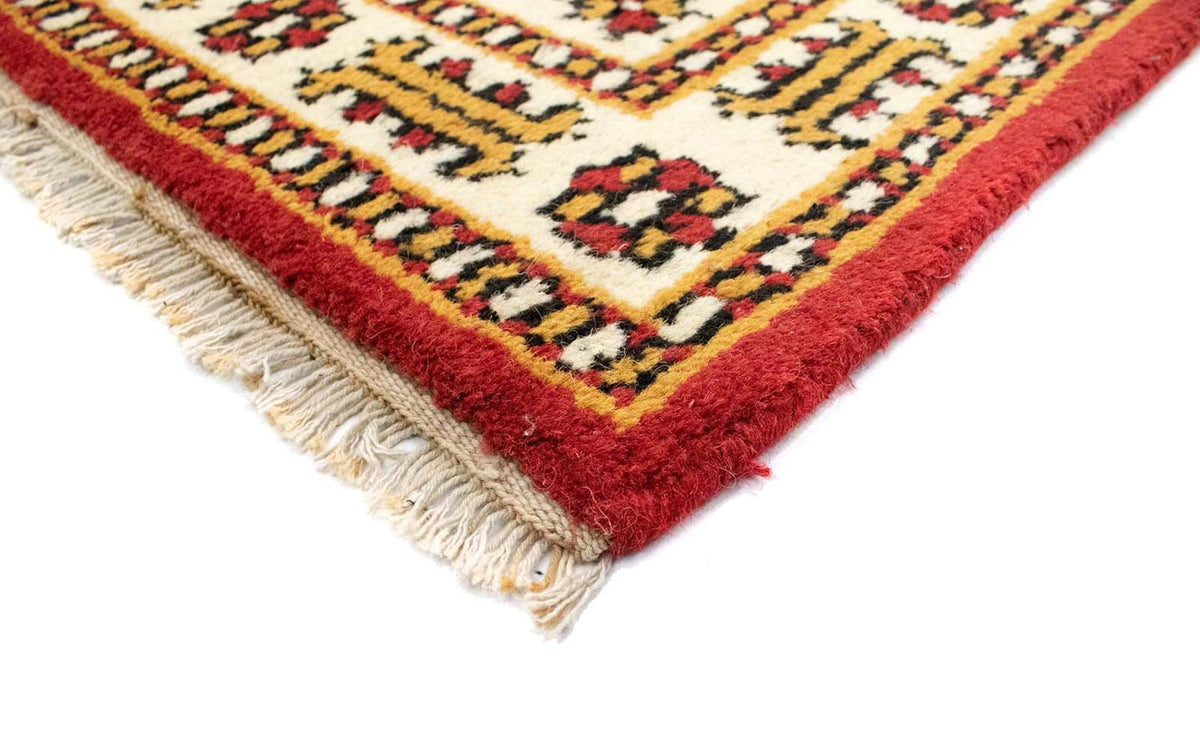 Alfombra oriental - 90 x 60 cm - rojo