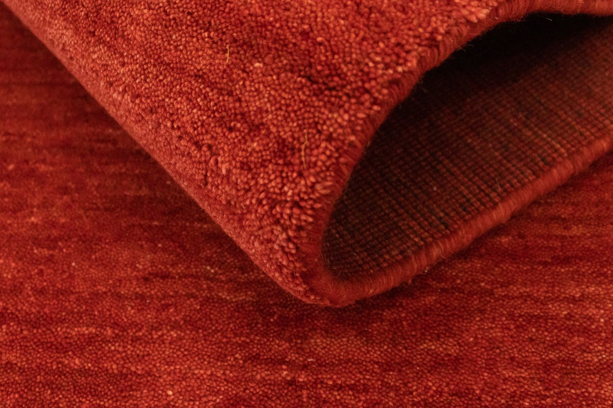 Alfombra Gabbeh - Indus - 300 x 250 cm - rojo