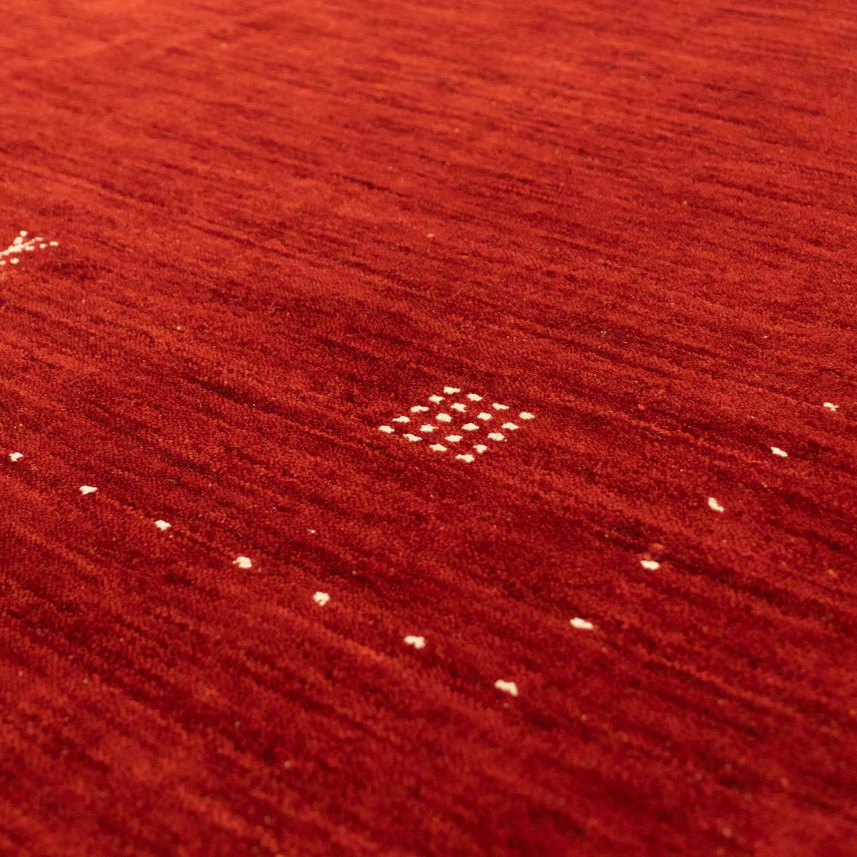 Alfombra Gabbeh - Softy - 180 x 120 cm - rojo