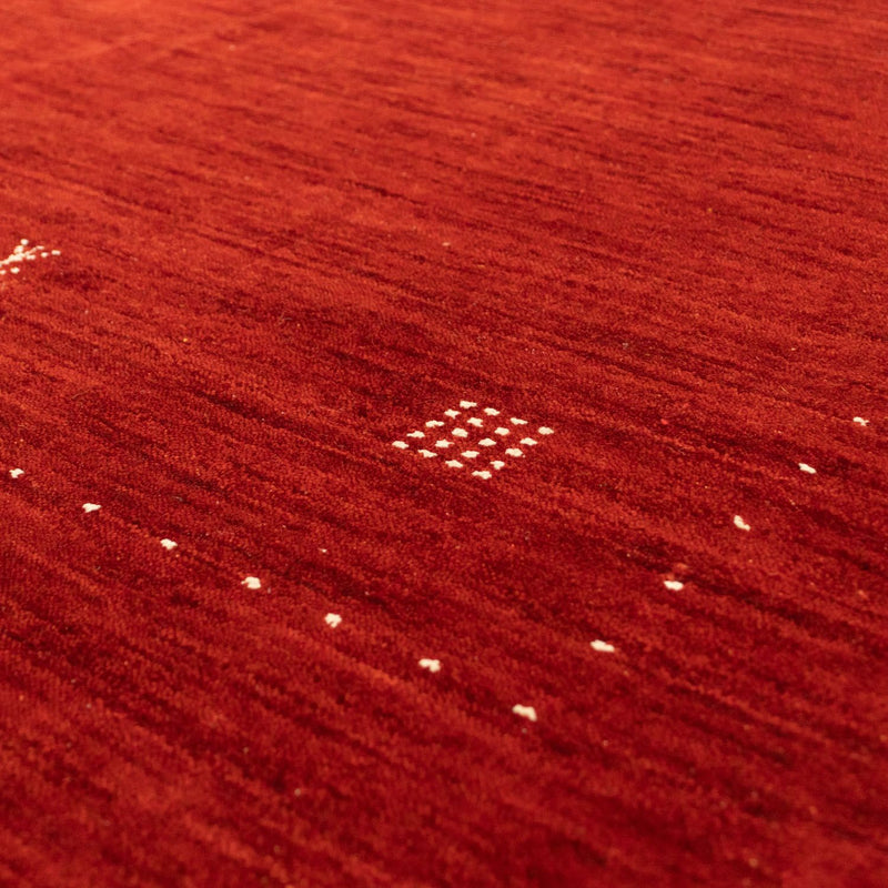 Alfombra Gabbeh - Softy - 180 x 120 cm - rojo