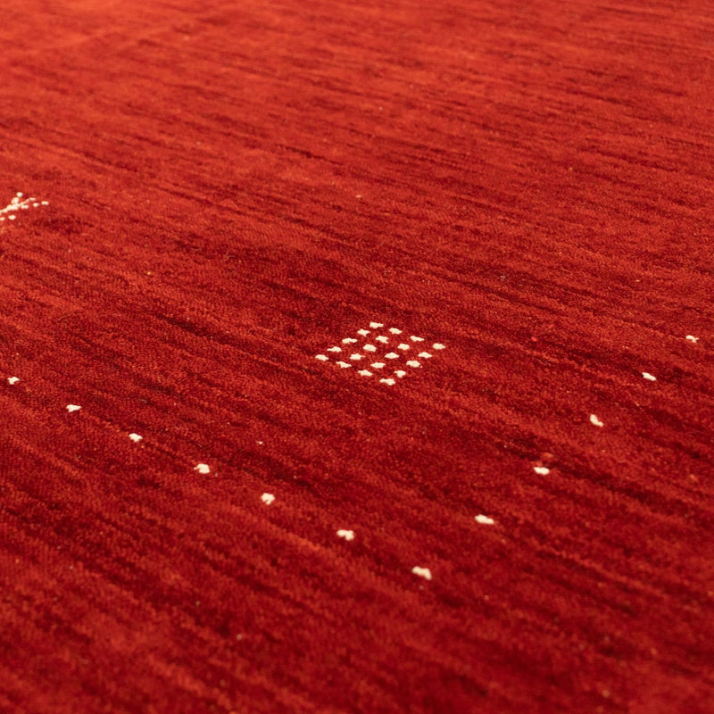 Alfombra Gabbeh - Softy - 200 x 140 cm - rojo