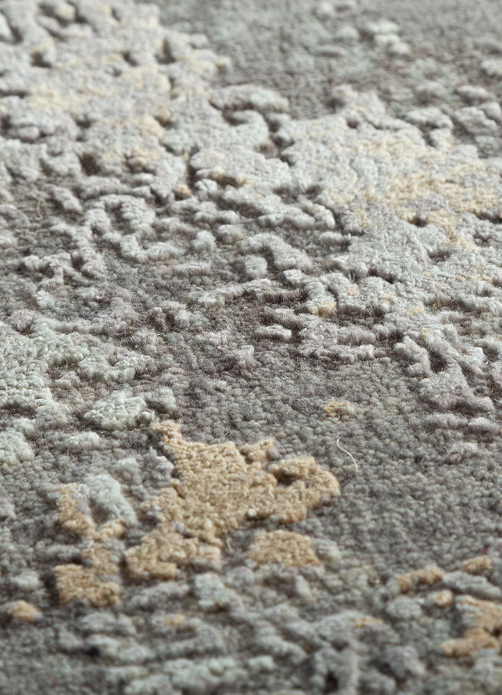 Alfombra de pasillo Alfombra de lana - 360 x 75 cm - gris oscuro