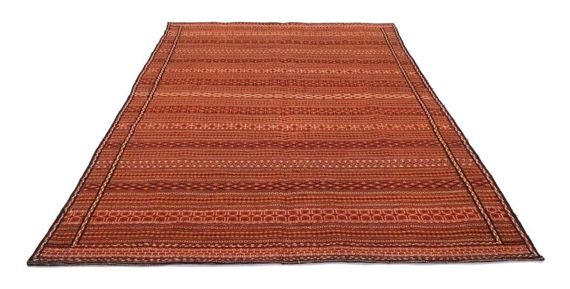 Alfombra Kelim - Oriental - 242 x 166 cm - marrón
