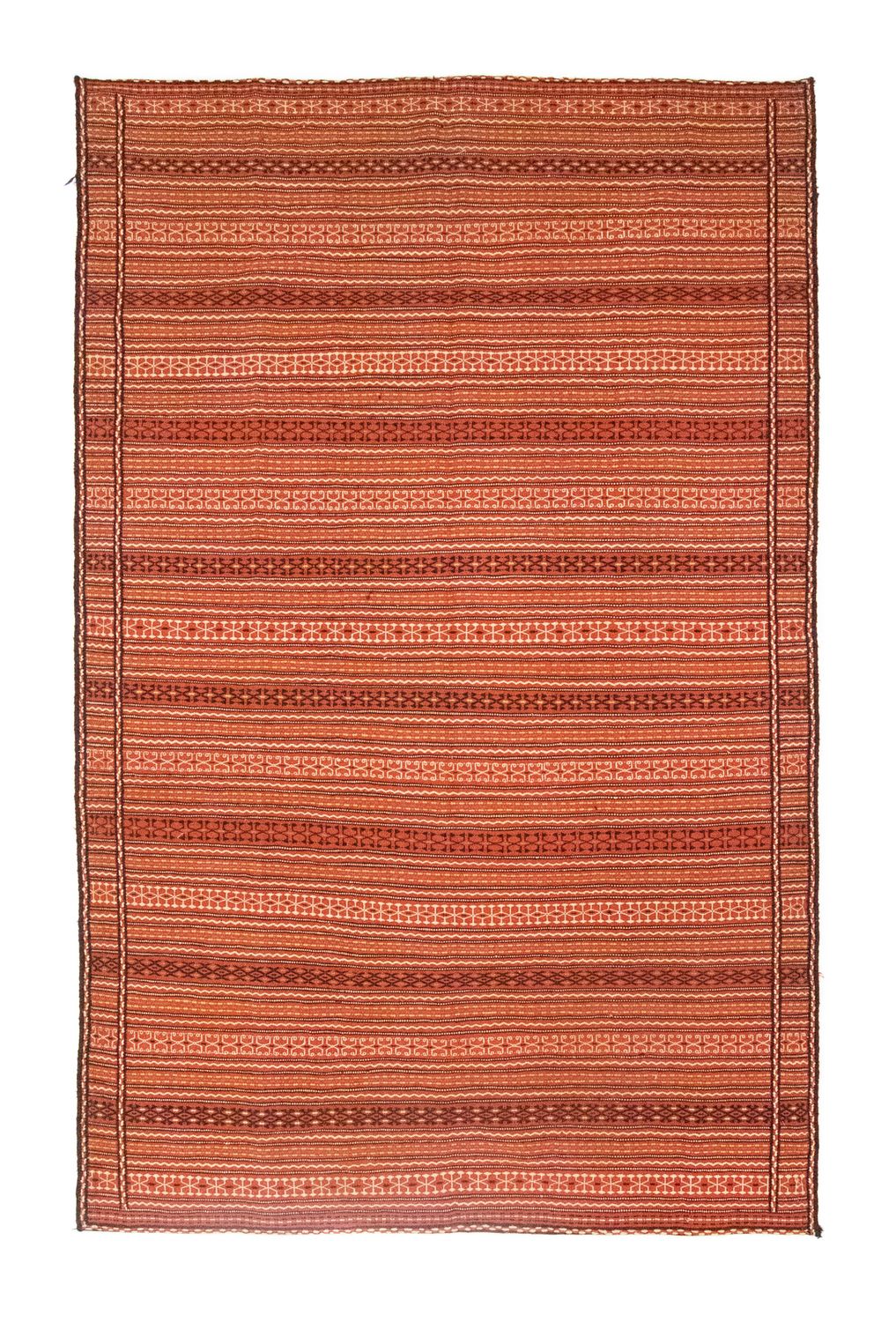 Alfombra Kelim - Oriental - 296 x 199 cm - naranja