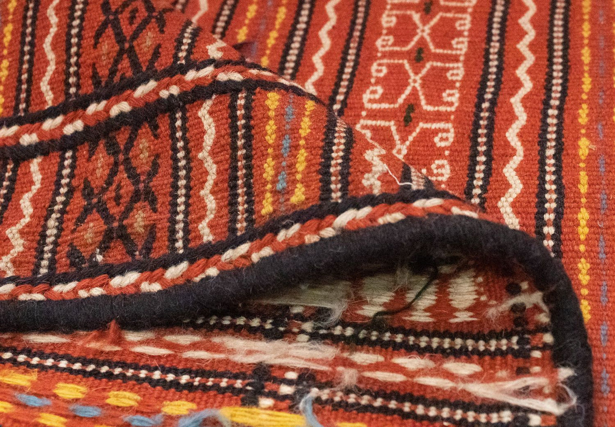 Alfombra Kelim - Oriental - 296 x 199 cm - naranja