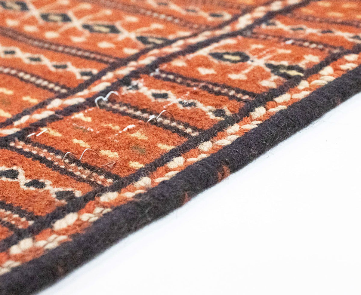 Alfombra Kelim - Oriental - 300 x 194 cm - naranja