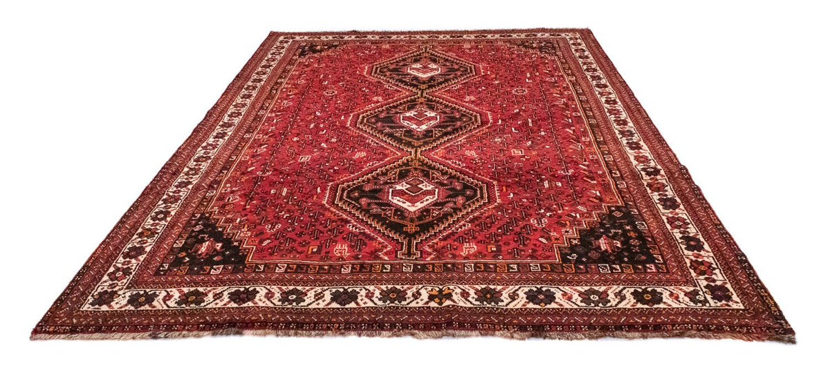 Alfombra persa - Nómada - 300 x 215 cm - rojo