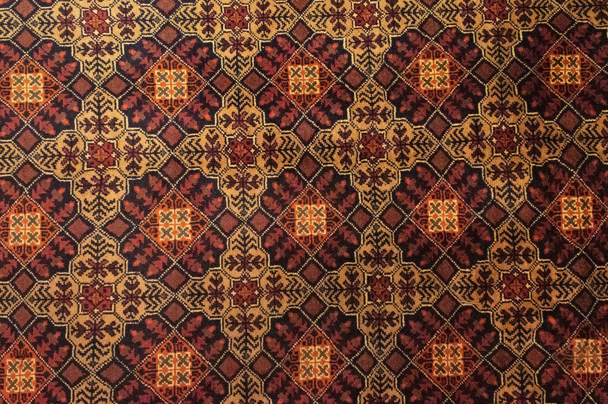 Alfombra afgana - 288 x 198 cm - rojo