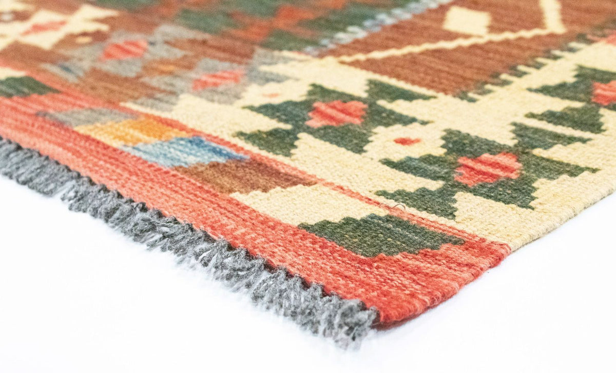 Alfombra Kelim - Oriental - 203 x 154 cm - naranja