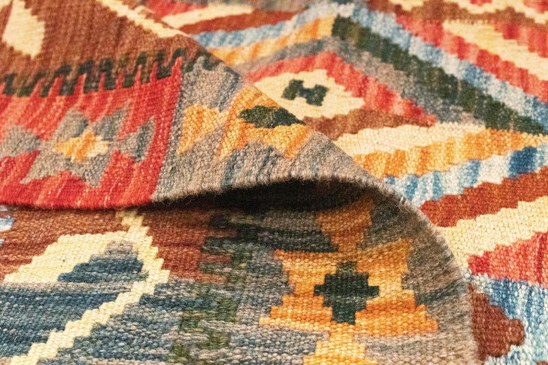 Alfombra Kelim - Oriental - 203 x 154 cm - naranja