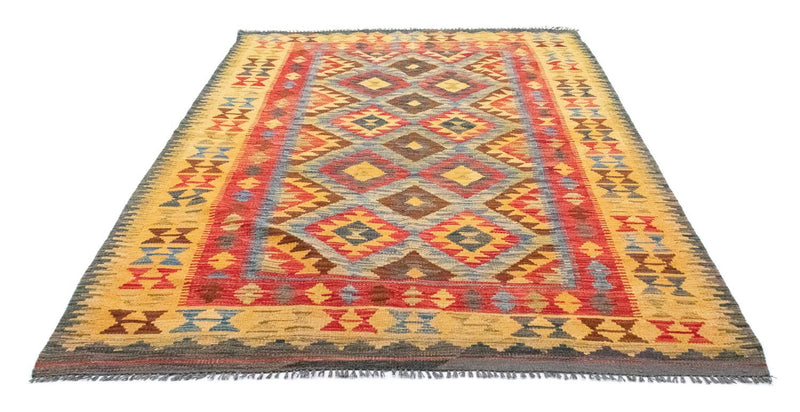 Alfombra Kelim - Oriental - 208 x 152 cm - amarillo