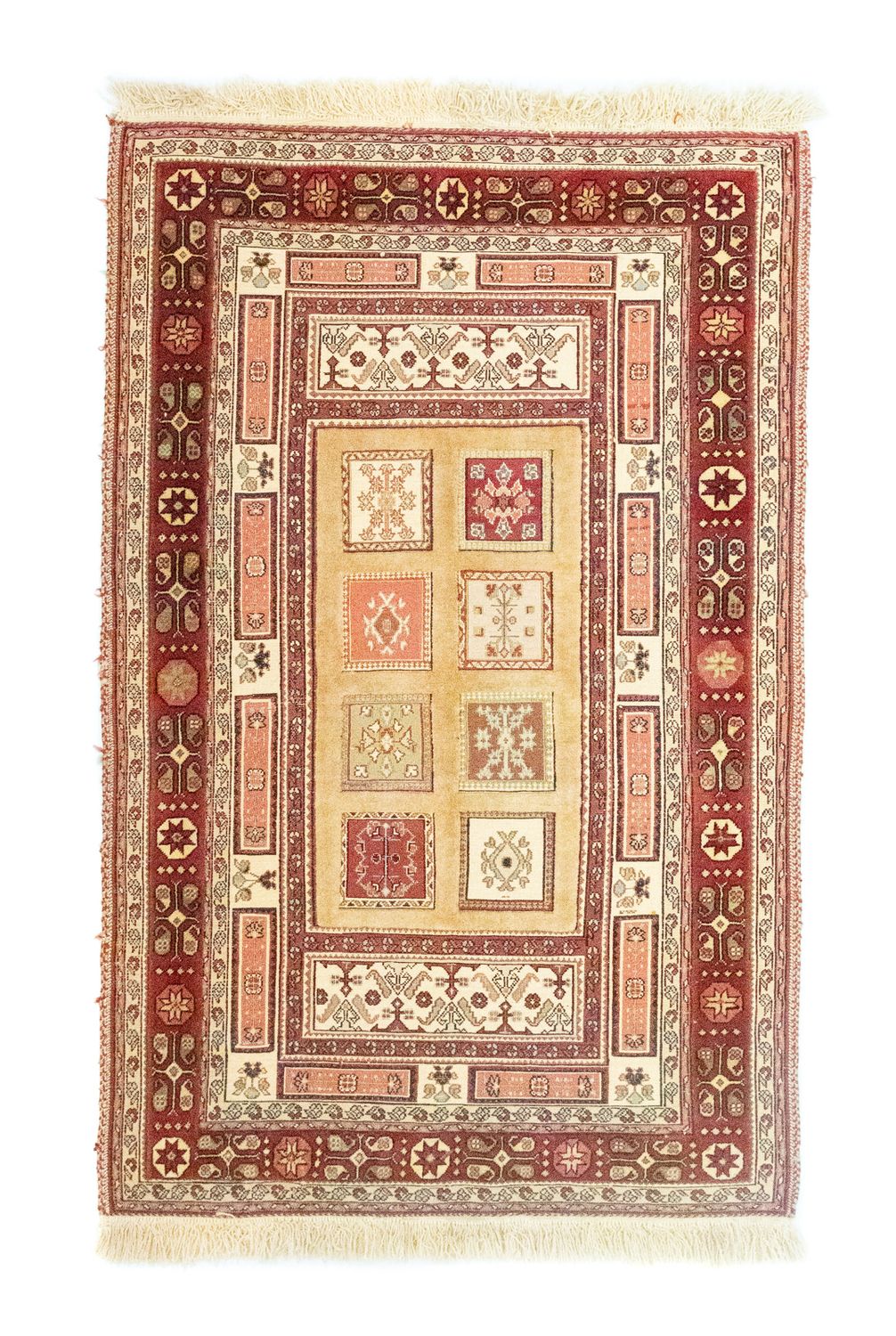 Alfombra persa - Nómada - 160 x 101 cm - multicolor
