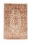 Alfombra de seda - Seda de Cachemira - 125 x 83 cm - naranja