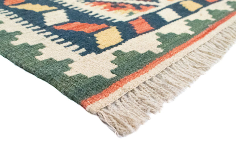 Alfombra Kelim - Oriental - 90 x 61 cm - azul