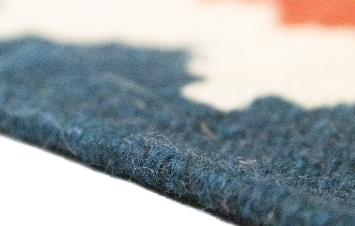 Alfombra Kelim - Oriental - 97 x 60 cm - naranja