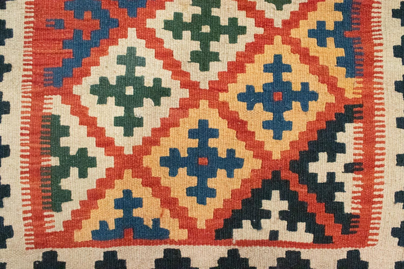 Alfombra Kelim - Oriental - 92 x 65 cm - naranja