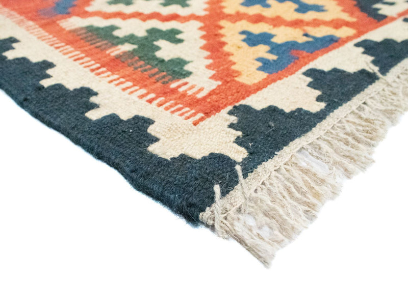 Alfombra Kelim - Oriental - 92 x 65 cm - naranja
