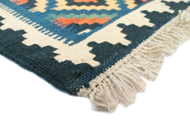 Alfombra Kelim - Oriental - 90 x 60 cm - azul