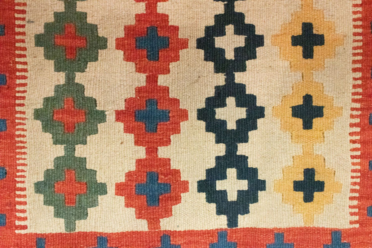 Alfombra Kelim - Oriental - 90 x 60 cm - beige