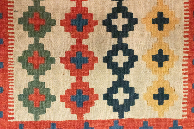 Alfombra Kelim - Oriental - 90 x 60 cm - beige