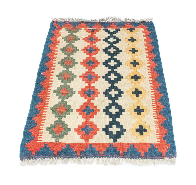 Alfombra Kelim - Oriental - 90 x 60 cm - beige