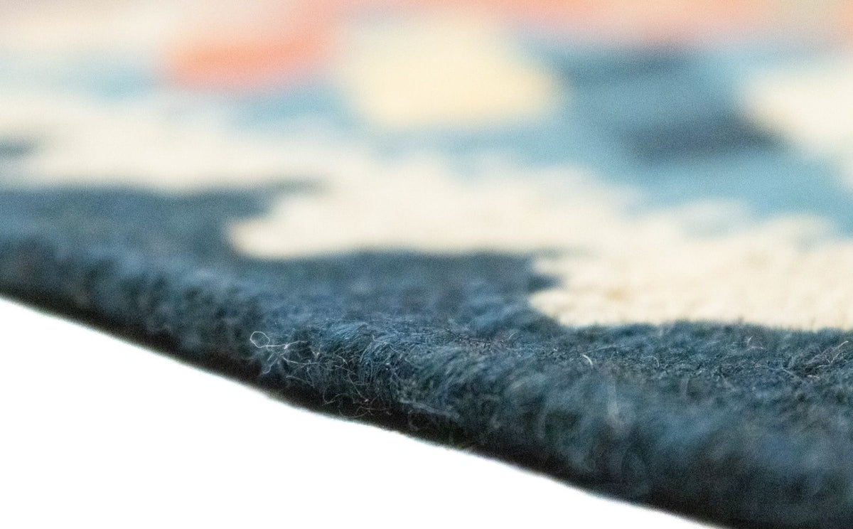Alfombra Kelim - Oriental - 87 x 60 cm - azul